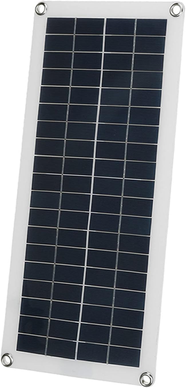 Aumotop Flexible Solarpanel Kit 300W 12V 24V Schaltbar, Komplettanlage Photovoltaik Panel mit Kabel