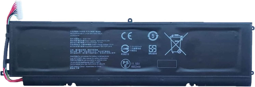 RC30-0281 Laptop-Akku-Ersatz für Razer Blade Stealth 13 2018 2019 2020 GTX1650 Ti Max-Q RZ09-0281 RZ