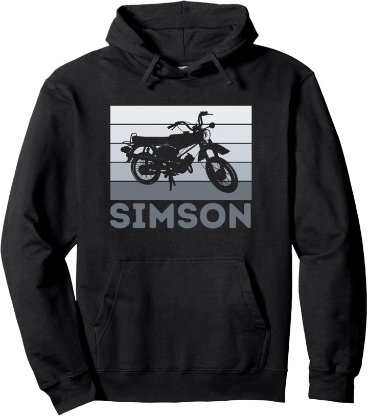Simson DDR Moped Zweitakt S51 Vintage Pullover Hoodie