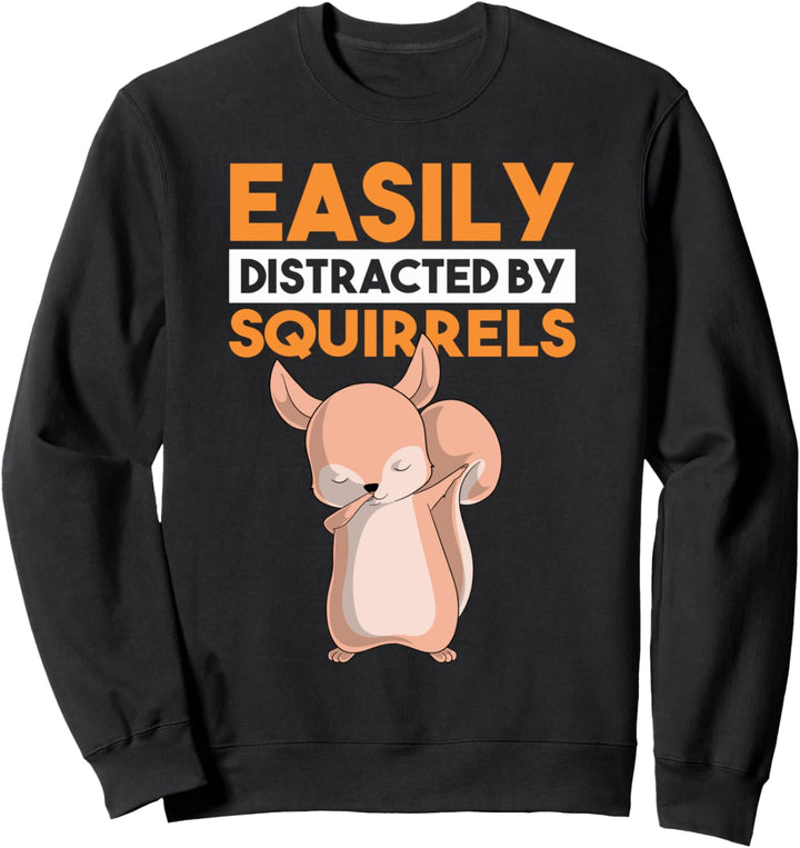 Lässt sich leicht von Eichhörnchen ablenken. Sweatshirt