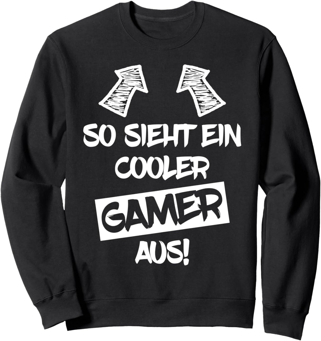 Gamer Gaming Zocker Zocken Lustiger Spruch Sweatshirt