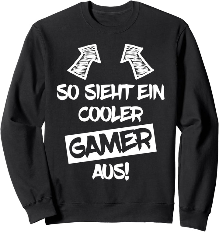 Gamer Gaming Zocker Zocken Lustiger Spruch Sweatshirt