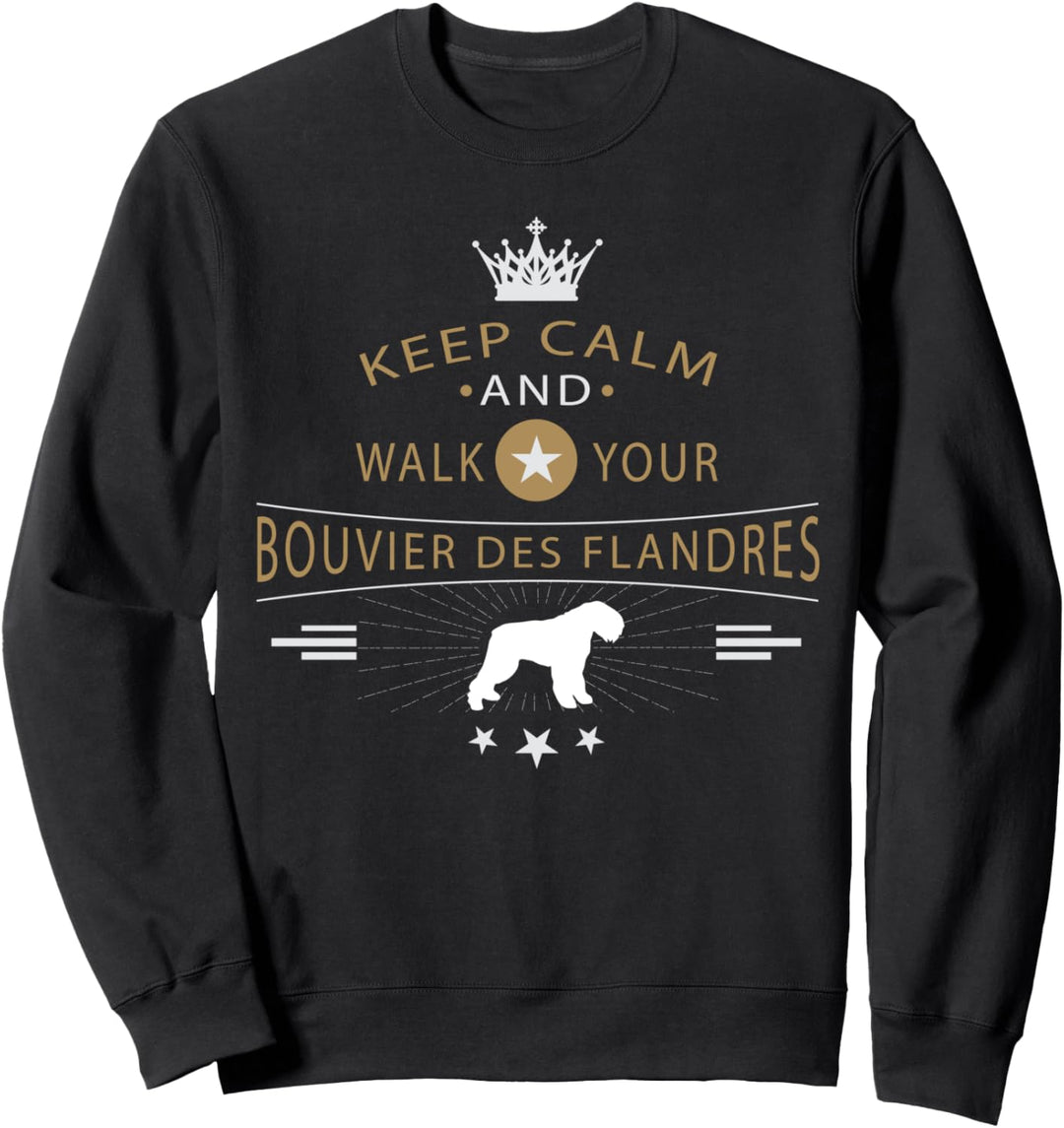 Bouvier des Flandres Hunderasse Sweatshirt