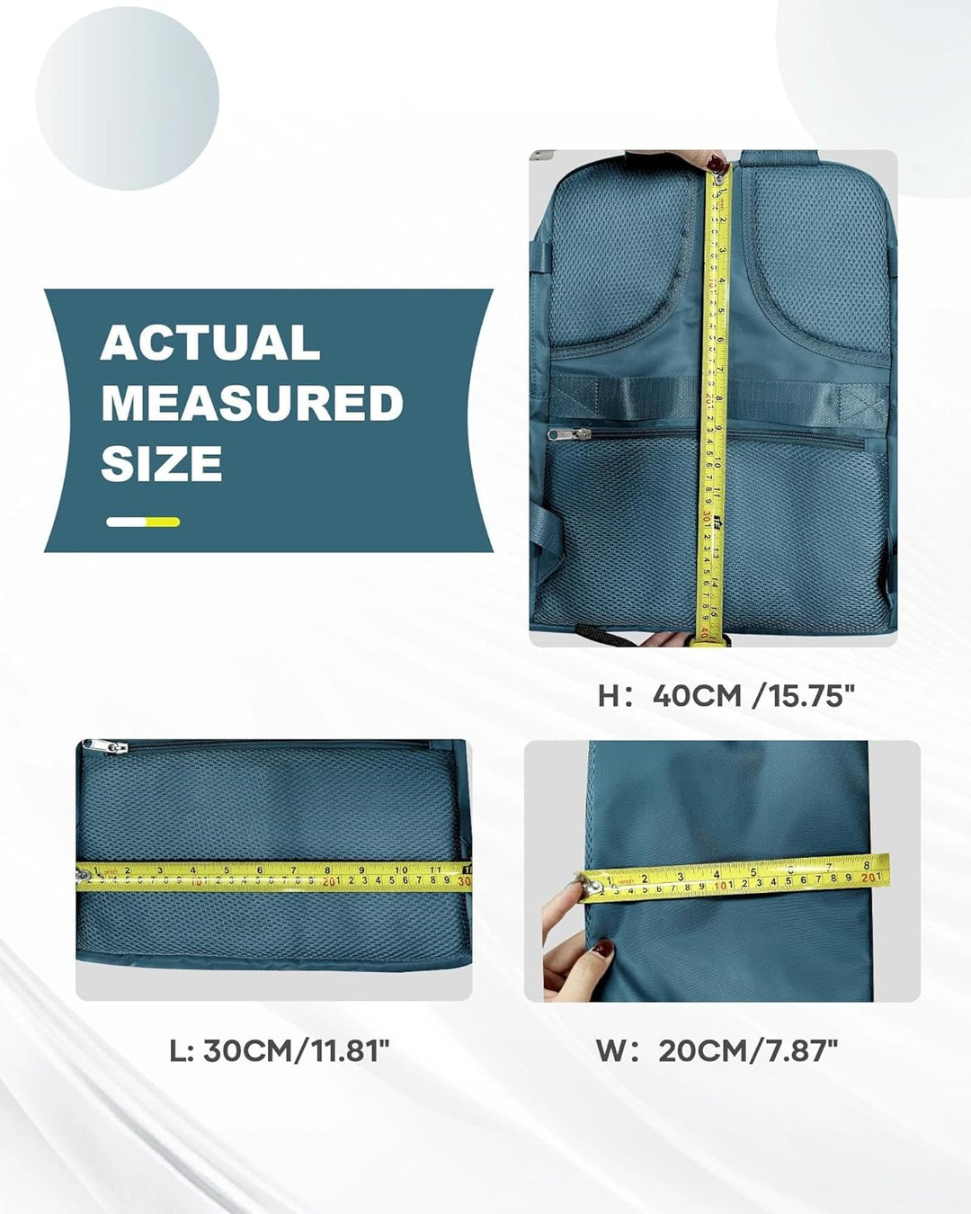 SZLX Vakuum Rucksack 40x30x20 Wizz air Handgepäck Rucksack 40x20x25 für Ryanair Vakuum Reiserucksack