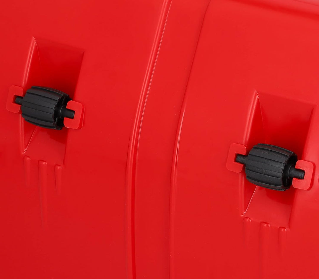 KOTARBAU® Schneeschieber mit Rädern Schneeschaufel 80 cm Schneewanne mit Alu-Profilkante Schneeschip