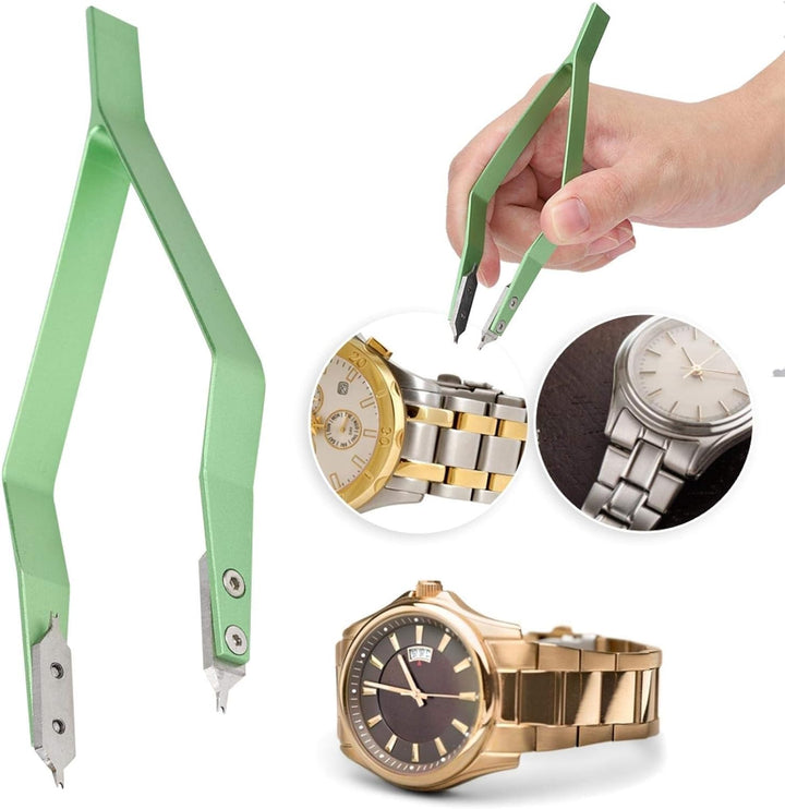 Spring Bar Zange, Uhr Pinzette Uhr Spring Bar Tool Metalluhr Reparatur Zubehör Werkzeug für Uhr Repa