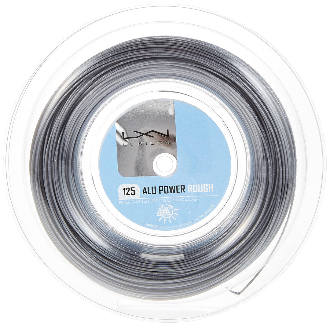 Wilson Unisex – Erwachsene Saitenrolle, 1.25mm Rough ALU Power grau