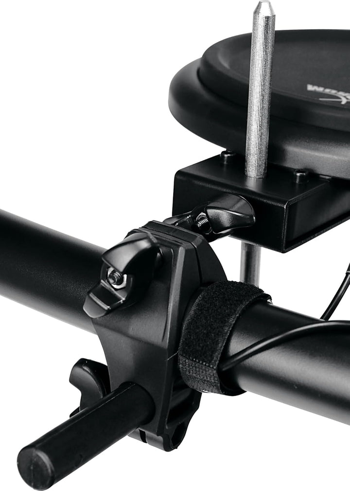 XDrum DD-520 PLUS E-Drum Set (elektronisches Schlagzeug, mit Sticks & Fussmaschine, Kopfhörer-Anschl