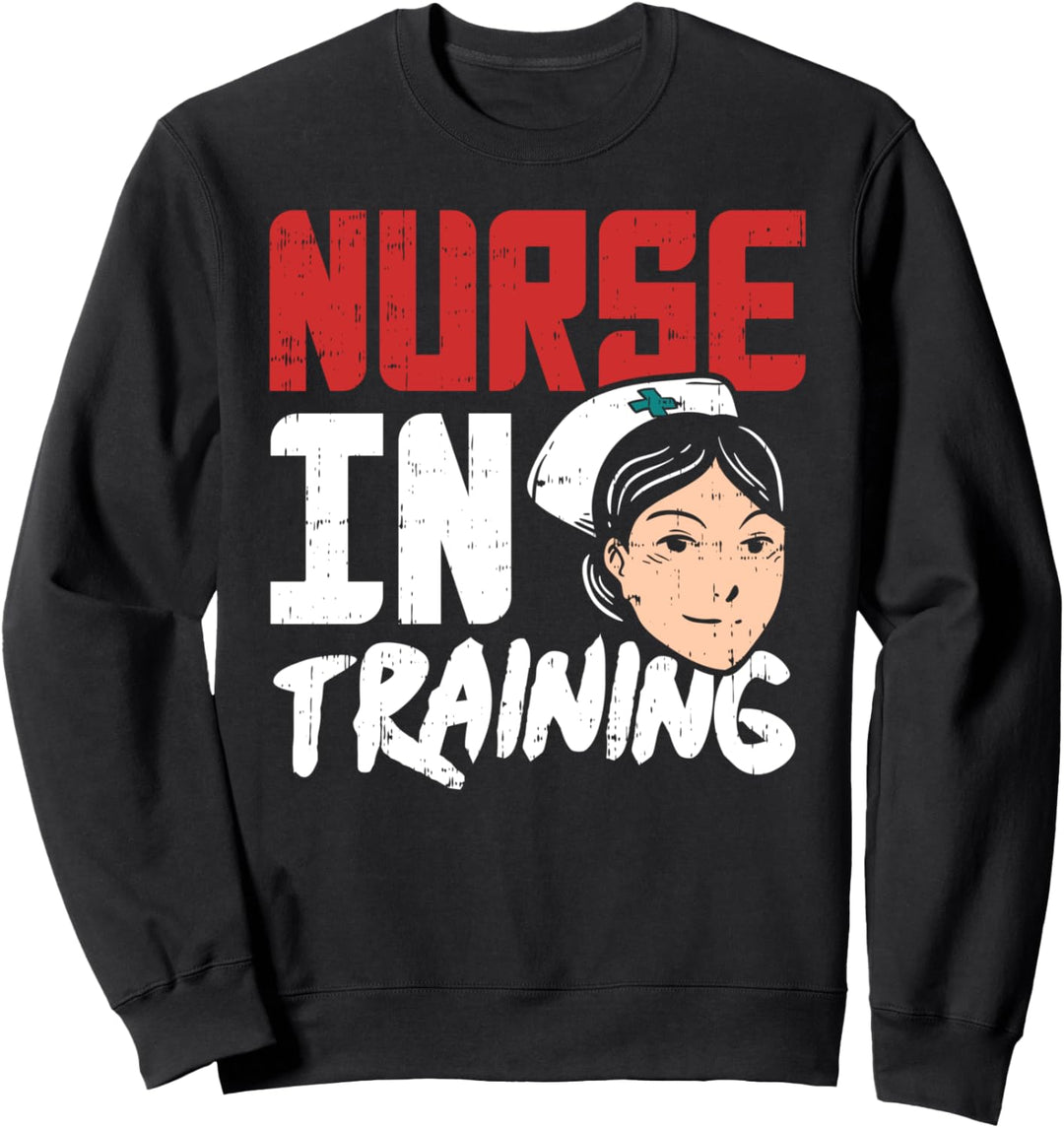 Krankenschwester Ausbildung Krankenpflegeschülerin Sweatshirt