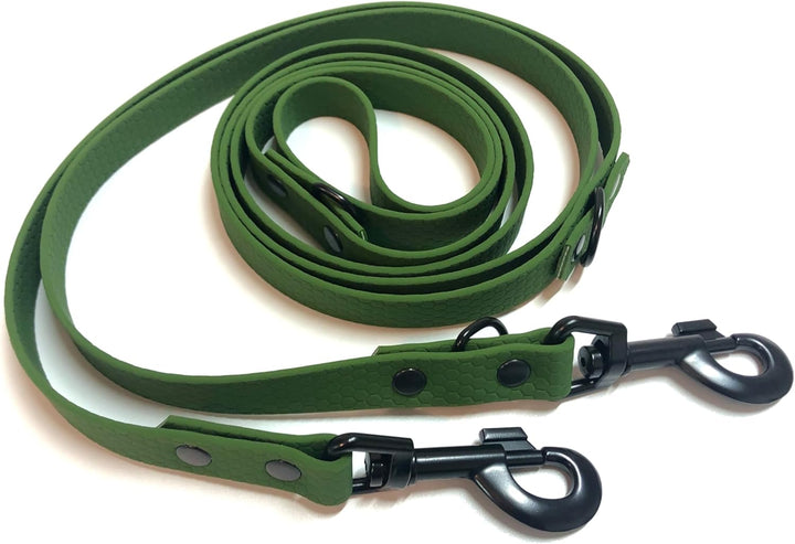 3-fach verstellbare Leine, Hundeleine aus Hexa-Gurtband (2m), 2m