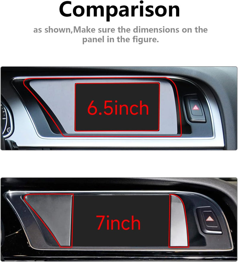 OYDDL Carbon Fiber Auto Mittelkonsole Navigation CD Panel Luftauslass Abdeckung Trim Kompatibel mit