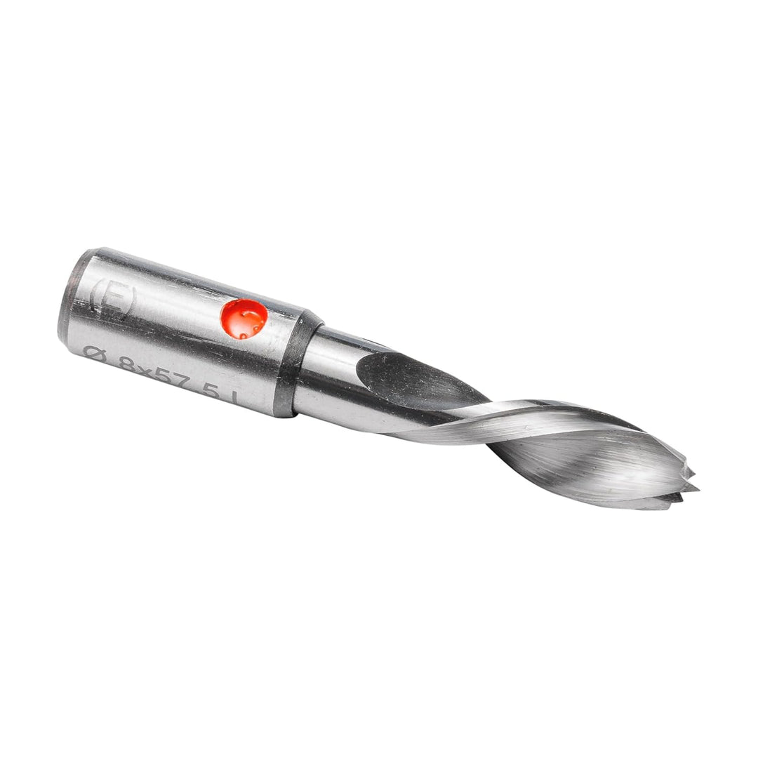 ENT 22731 Dübelbohrer VHW, Schaft (S) 10 mm, Durchmesser (D) 8 mm, NL 23 mm, SL 27 mm, L 57,5 mm, Li