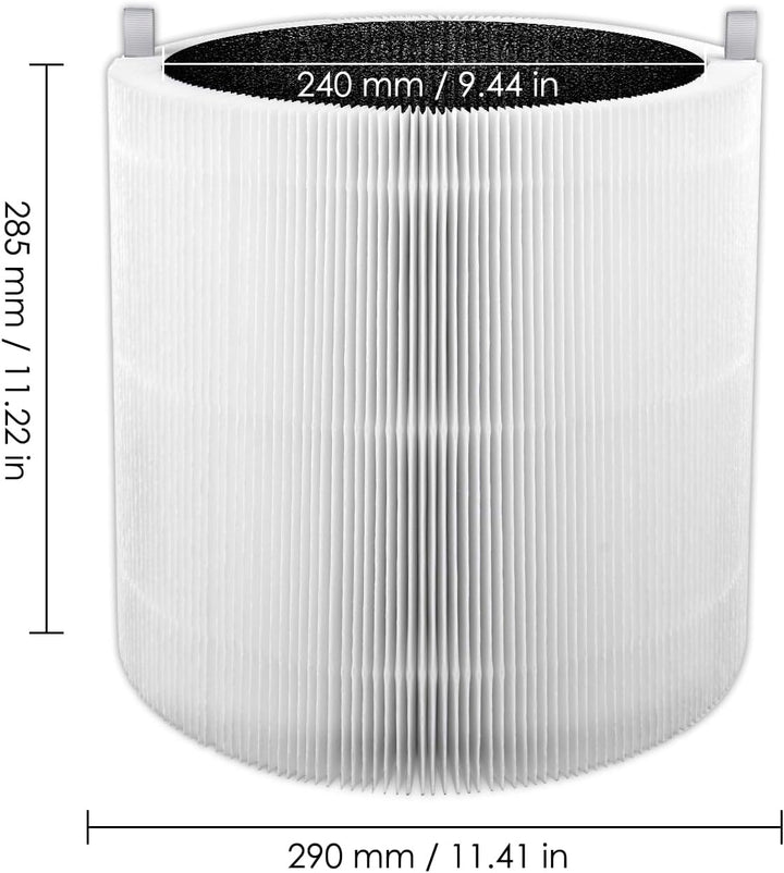 311i Max Ersatzfilter, kompatibel mit Blue Pure 311i Max Luftreiniger, H13 True HEPA-Filter, 2-in-1-