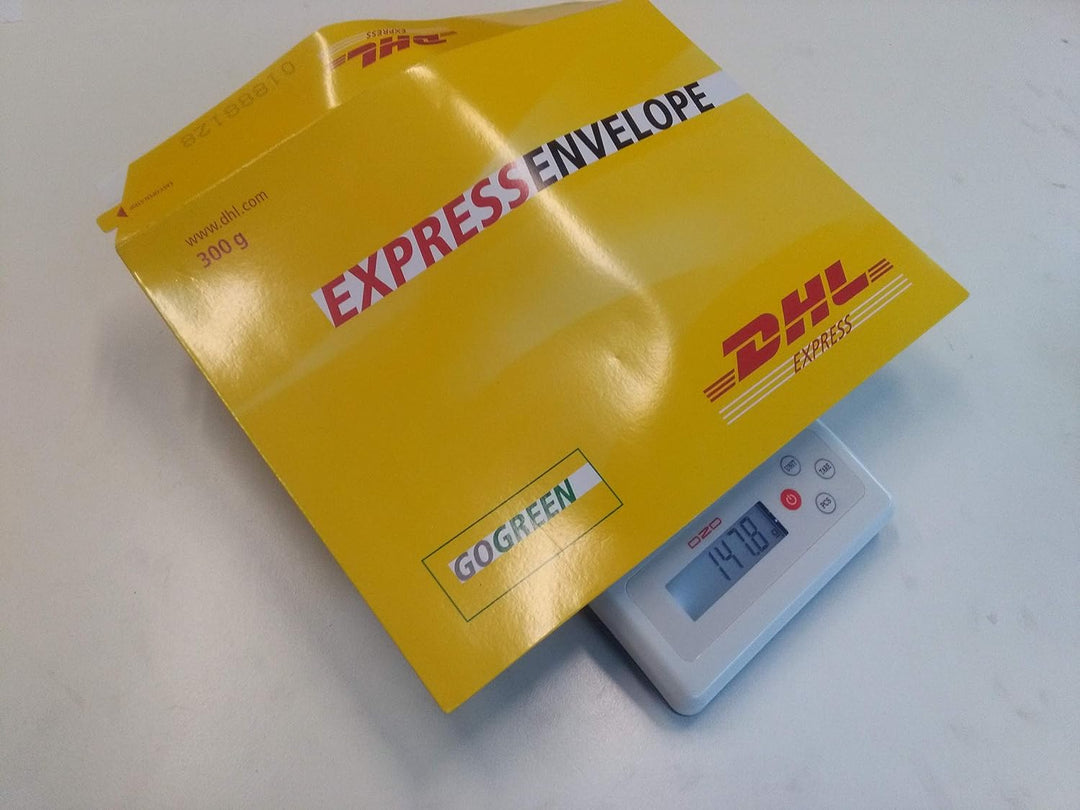 DZD DJKF Briefwaage 6kg/0,1g Küchenwaage, einstellbare Abschaltautomatik, Feinwaage Digitalwaage, mi
