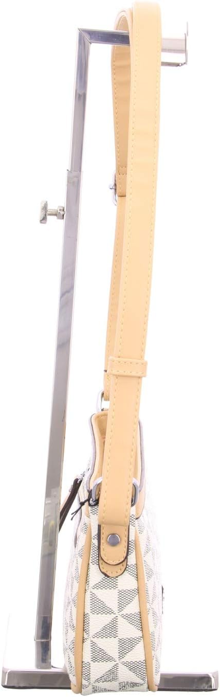 camel active Damen Barina Umhängetasche Mixed White, Mixed White