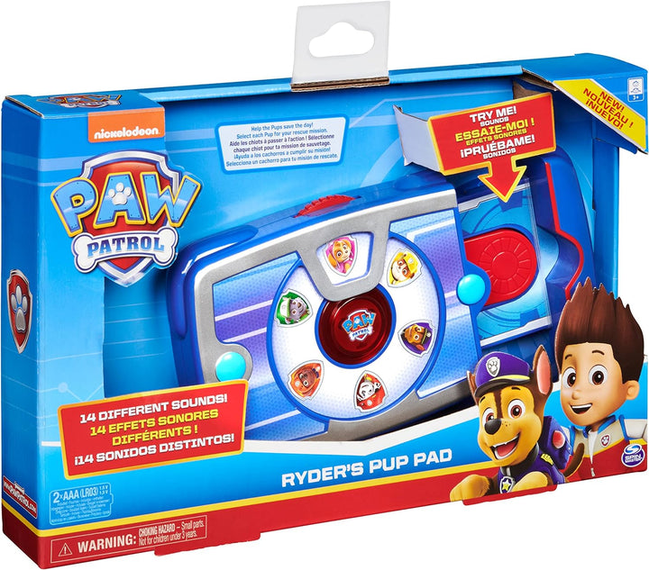 PAW Patrol - Interaktives Pup Pad von Ryder mit 14 Sounds