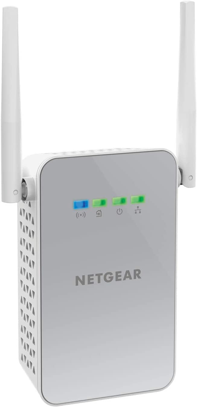 Netgear PLW1000 PowerLINE Set (1x Adapter AC-WLAN Access Point und 1x Adapter GB-LAN-Port, Geschwind