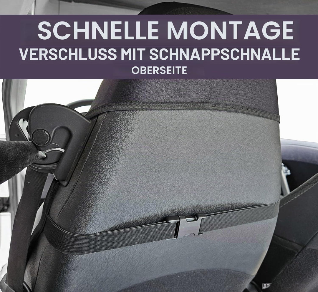 Rebeca Shop® Vordersitzbezüge kompatibel für Smart Fortwo 1., 2. und 3. Serie, W450, W451, W453, 2er