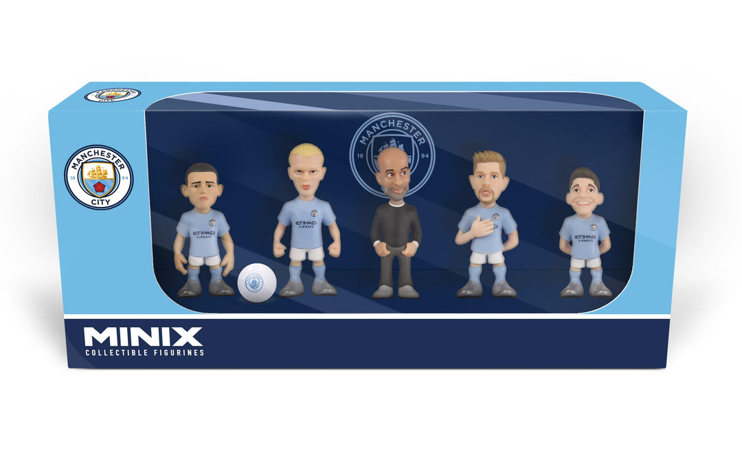 MINIX 5-Pack 7 cm - Manchester City Man City 5er-Pack, Man City 5er-Pack