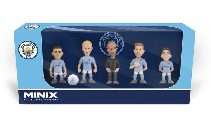 MINIX 5-Pack 7 cm - Manchester City Man City 5er-Pack, Man City 5er-Pack