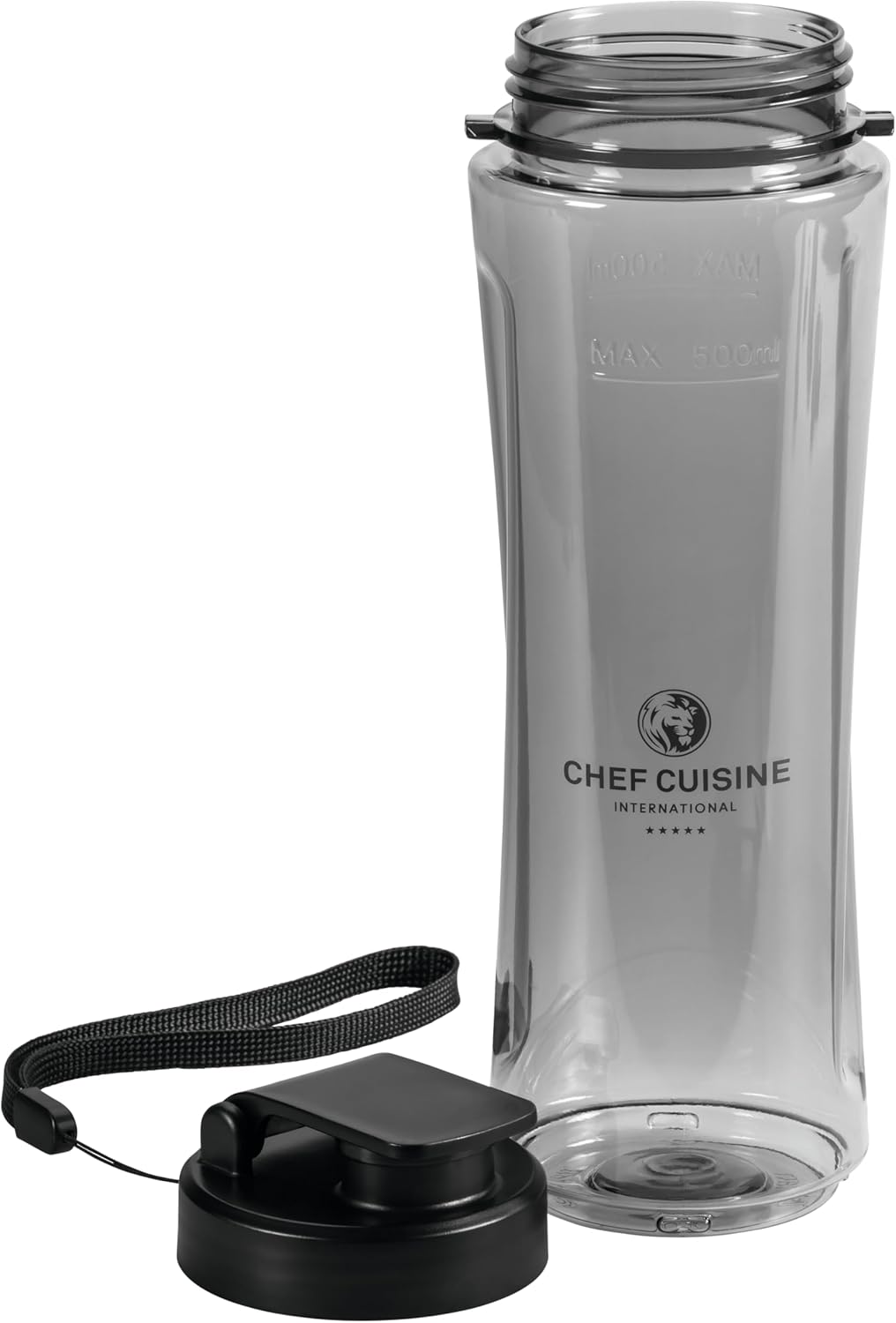CHEF CUISINE Smoothie Maker 300W, 2x Mixbehälter (500 ml) aus bruchsicherem TRITAN-Kunststoff inkl.