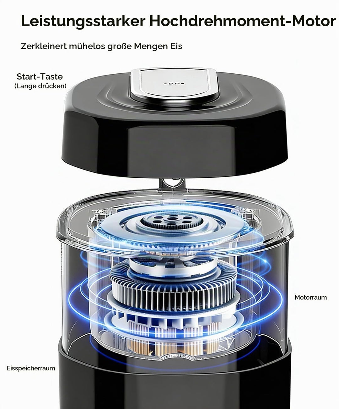 Slushy Maker Ice Shaver, ice crusher, slush-ijsmachine, Elektrische crushed ice maker is geschikt vo