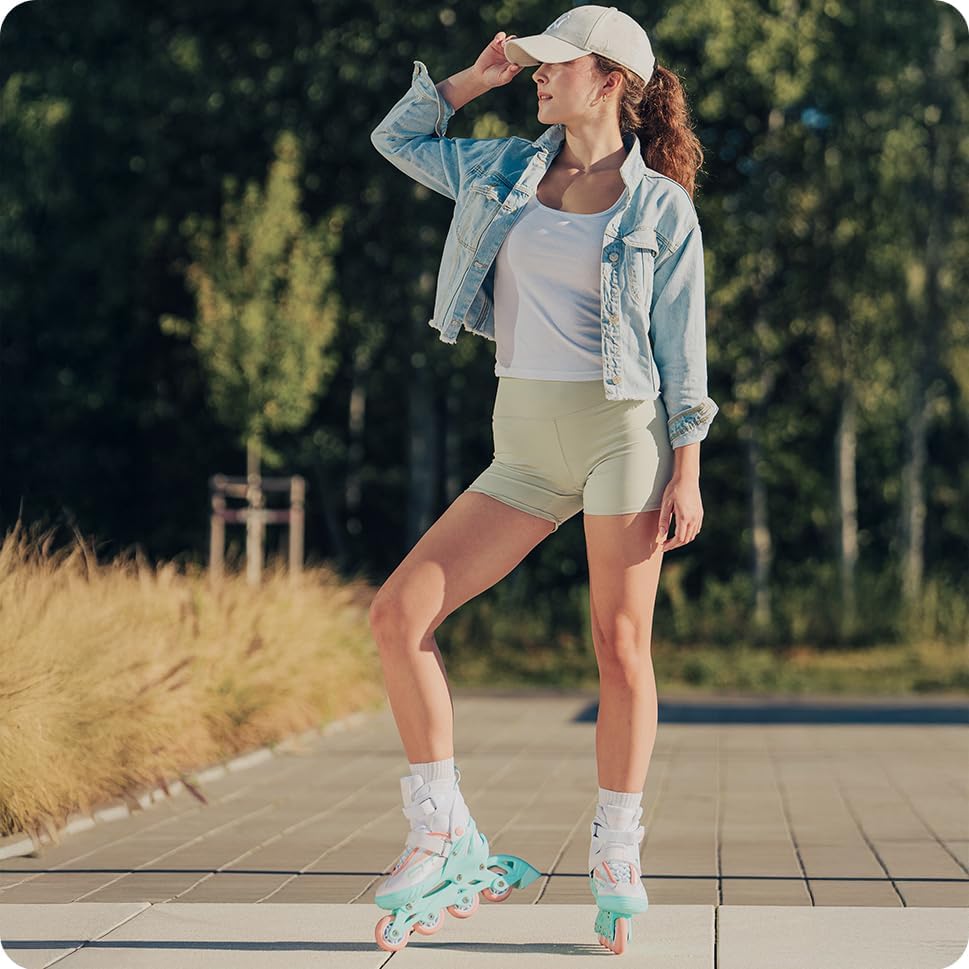 RAVEN Profession Inlineskates Inliner für Kinder und Erwachsene OPTIONAL 2in1 mit Schlittschuhen ver