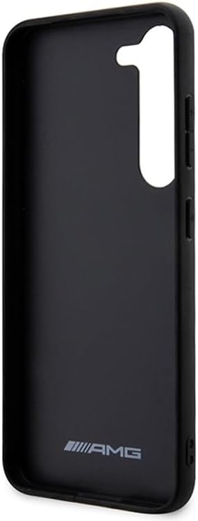 Hülle AMG AMHCS23MBLSCA S23+ S916 schwarz hardcase Carbon Stripe&Embossed