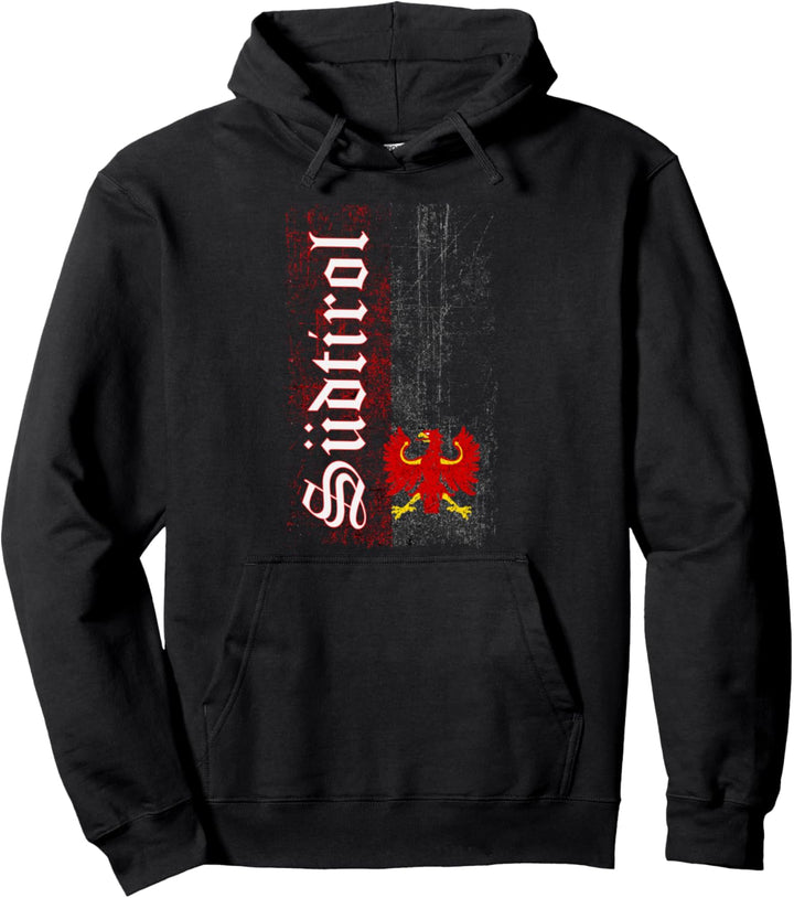 Südtirol TShirt mit Adler im Retro Look Südtirol Pullover Hoodie