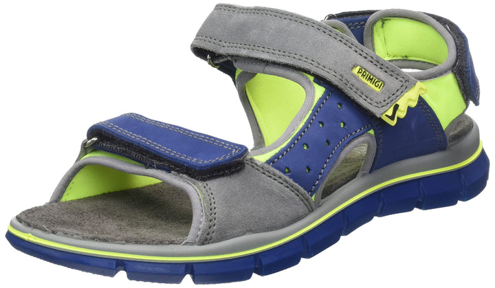 PRIMIGI Herren Tevez Durchgängies Plateau Sandalen, Bluette Grigio