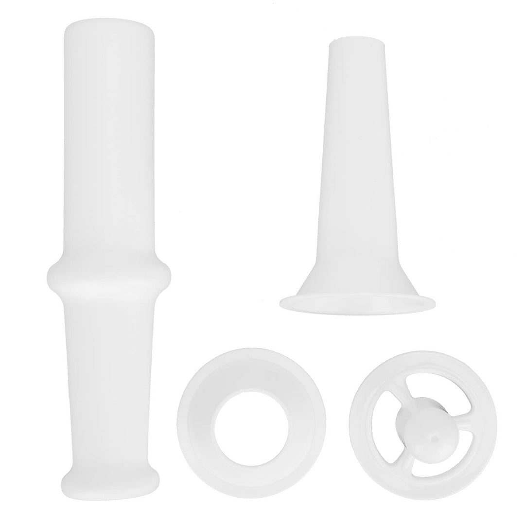 Fleischwolf-Tamper-Kits,Lebensmittelschieber + Wurstfülldüse + Kubbe-Aufsatz-Schieber-Metzger-Set Fl