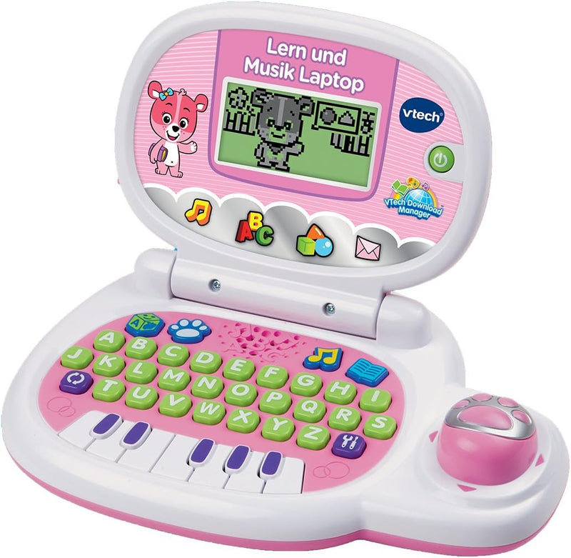 Vtech 80-139554 Lern und Musik Laptop, pink