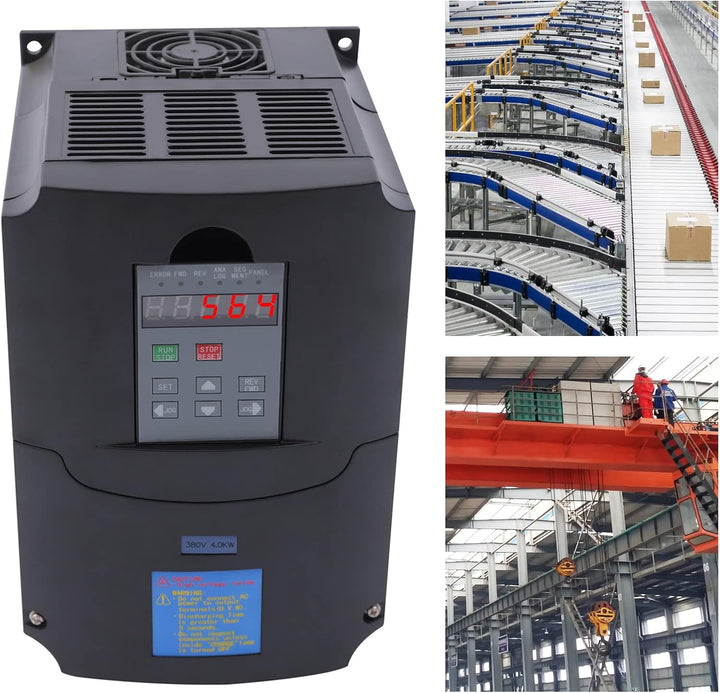 4KW Frequenzumrichter AC VFD VAC Variable Frequency Driver Frequenzumrichter Eingang 1 oder 3 Phase
