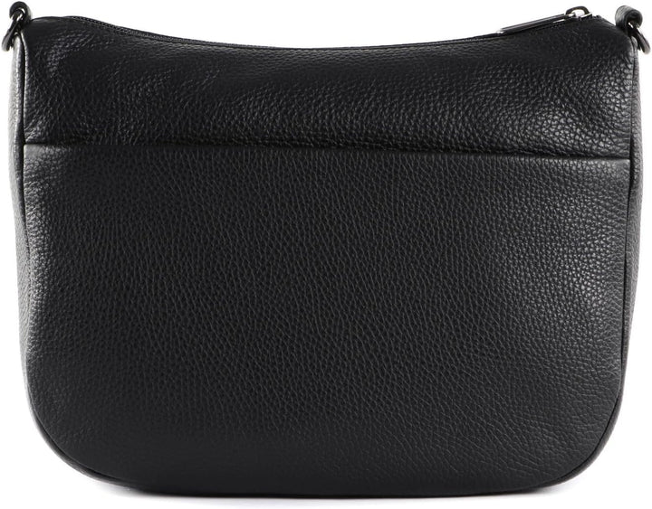 Mandarina Duck Damen Mellow Leather HOBO Schwarz, Schwarz