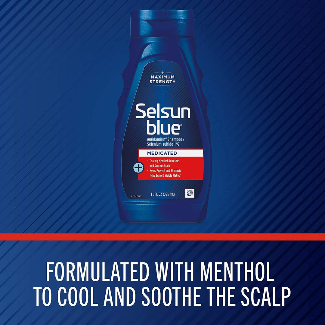Selsun Blue Shampoo Naturals Schuppen Medicated 312 (1 Pack), (1 Pack)