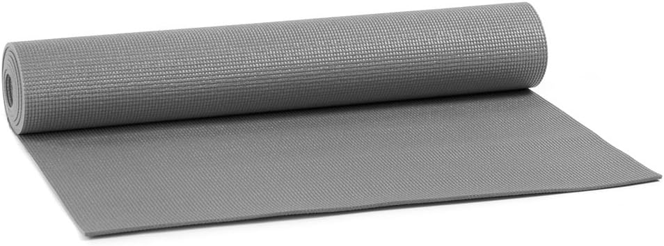 Yogistar Yogamatte Basic - rutschfest - 23 Farben Graphit
