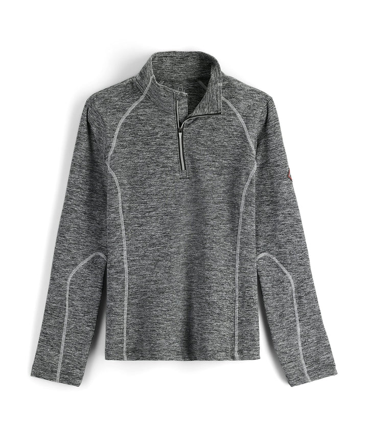 Spyder Damen Accord Zip T-Neck Unterwäsche XS Schwarz, XS Schwarz