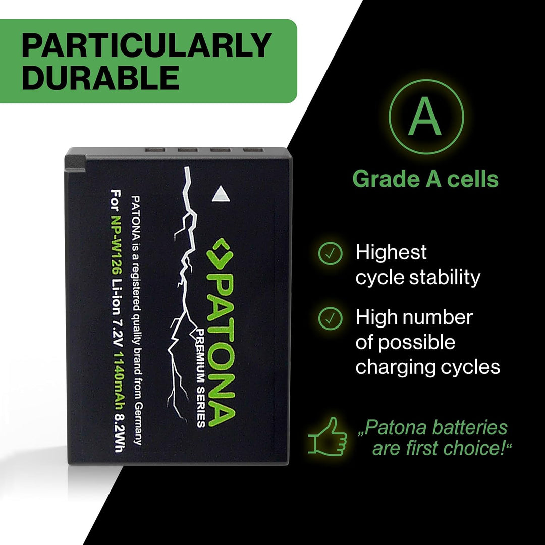 Patona Premium Battery Fujifilm NP-W126