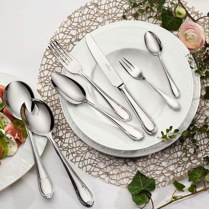 Villeroy & Boch – Mademoiselle Tafelbesteck, Besteckset 68 teilig, spülmaschinenfest, rostfrei, Best
