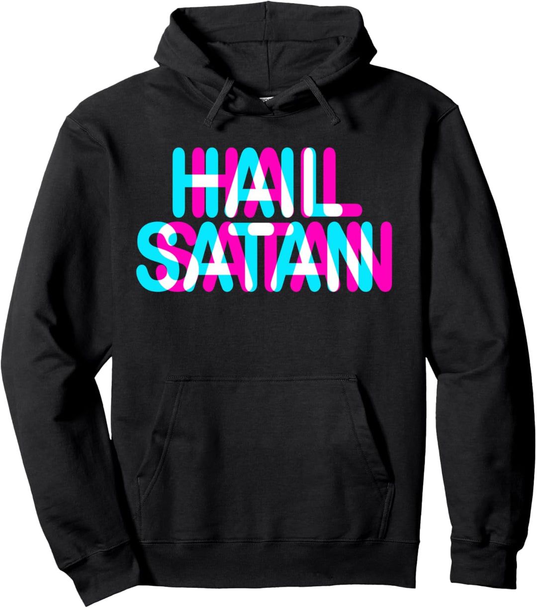 Okkulter Satanismus Hexerei Horror Gothic Satanic Pullover Hoodie