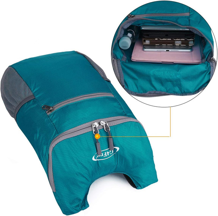 G4Free Ultraleichter 11 l kleiner faltbarer Rucksack für Reisen, Wandern, Radfahren, Wandern oder Me