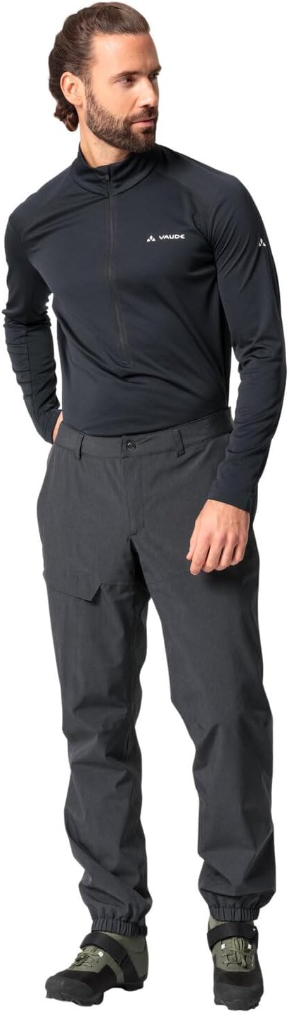 VAUDE Herren Hose Men's Yaras Warm Rain Pants, Black Uni