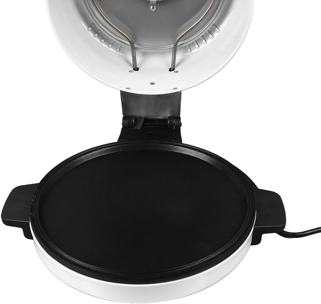 Pizza-Maker, 11,8-Zoll-Pizzamaschine, Neu Verbesserter Cool-Touch-Griff, Antihaftbeschichtete Platte