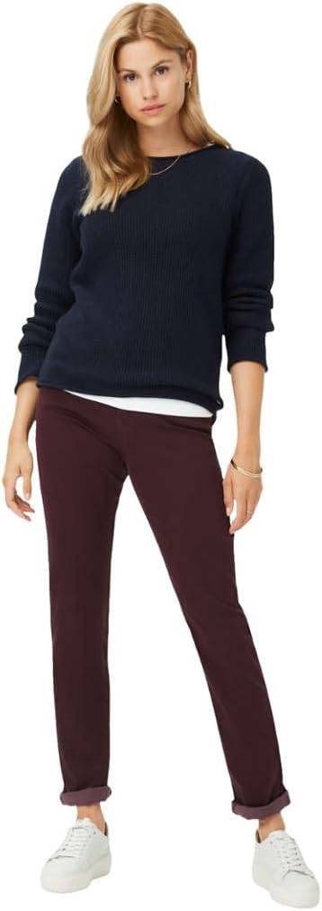 BRAX Damen Style Shakira Winter Dream Hose 26W / 30L Berry, 26W / 30L Berry