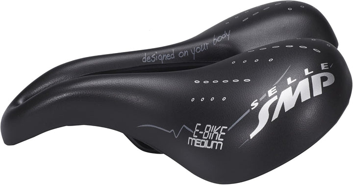 Selle SMP E-Bike Fahrradsattel Unisex (Medium) Schwarz 27 x 15 x 8 cm, Schwarz 27 x 15 x 8 cm
