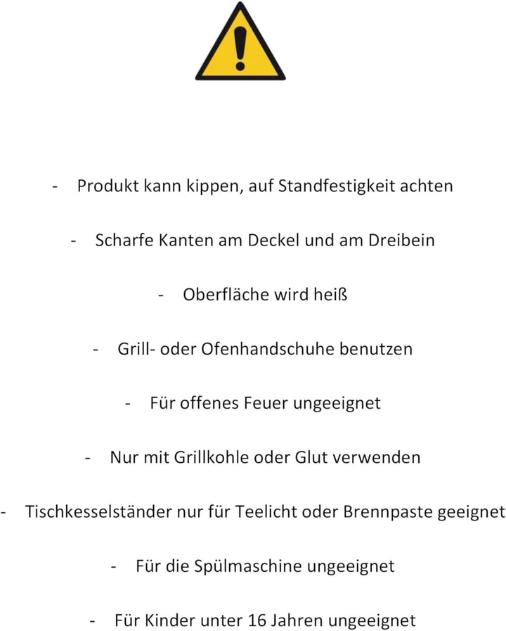 50L Gulaschkessel Topf Emaille für ca. 45-50 Personen