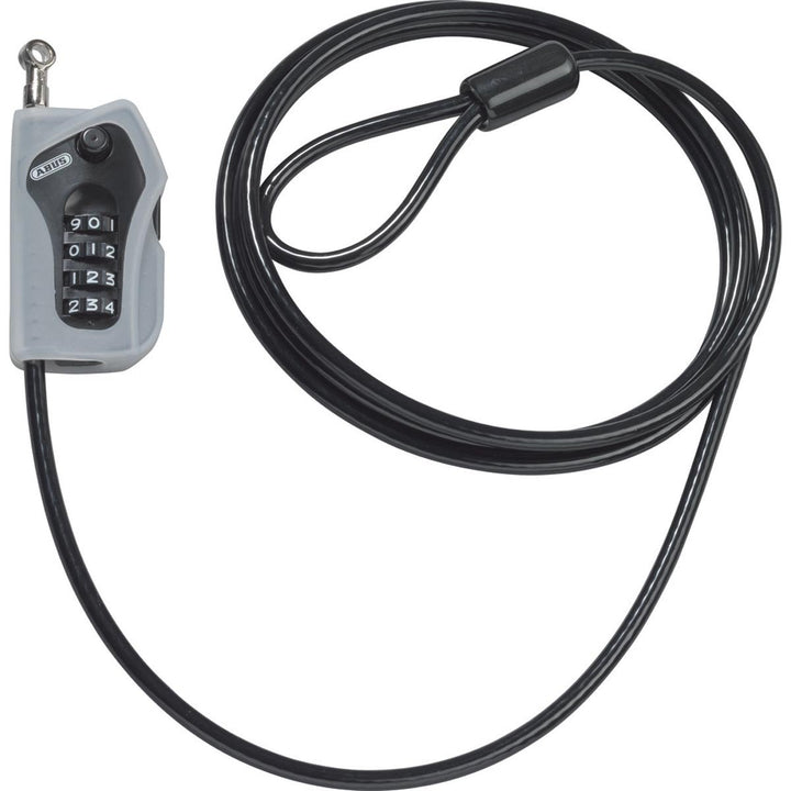 ABUS 52523 Kabelschloss, Schwarz, 200 cm, Schwarz