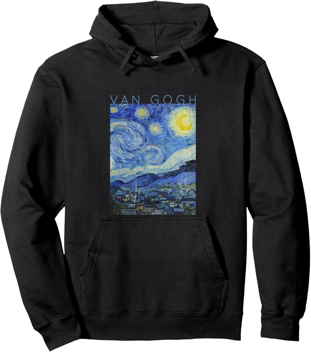 Van Gogh Sternennacht Pullover Hoodie