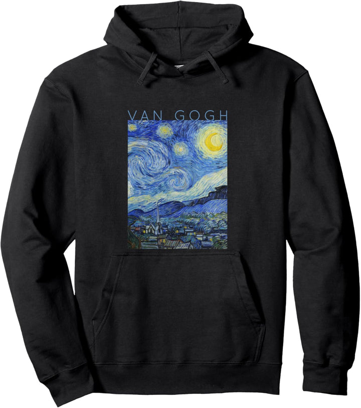 Van Gogh Sternennacht Pullover Hoodie