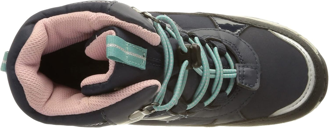 Geox Mädchen J Sentiero Girl B Ab Stiefeletten 28 EU Navy Aqua, 28 EU Navy Aqua